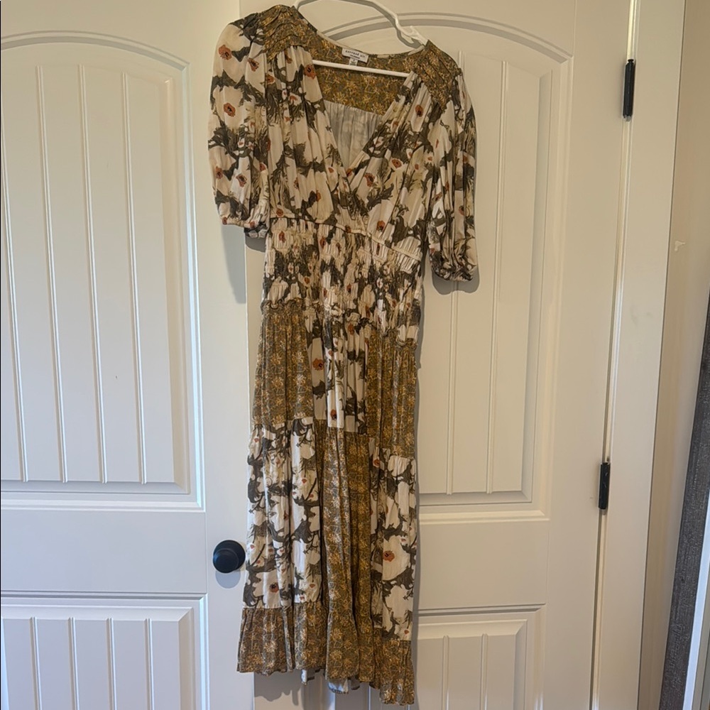Floral Print Maxi Dress